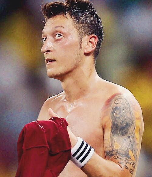 The Arsenal on Twitter Mesut Ozils tattoo Only God Can Judge me  httptcoeZg3f0s0oz  Twitter