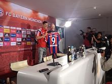 Robert Lewandowski is now officially a Bayern Munich player