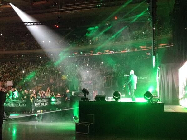 WWE Live Event: Bray Wyatt bleeds at the Garden, head busted open by Ric Flair