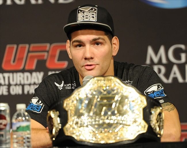 UFC Middleweight champion Chris Weidman talks about Anderson Silva and fighting in India in an exclusive interview