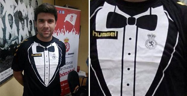 Spanish football team unveils spectacularly bizarre new kit design