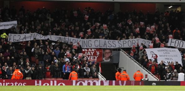 Arsenal have most expensive season ticket, Manchester City the cheapest in Premier League (2014/15)