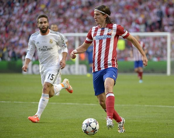 Chelsea sign left back Filipe Luis from Atletico Madrid for £20 million