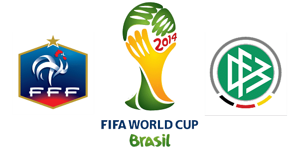 FIFA World Cup 2014, Quarterfinals: France vs Germany - Live tweets, goals and highlights