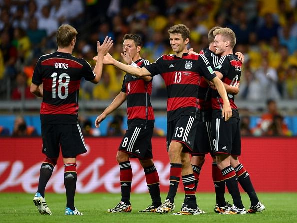FIFA World Cup 2014: Brazil 1-7 Germany - In Numbers