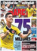 Spanish papers reveal James Rodriguez's price