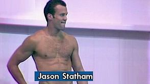 Jason Statham was an international diver before he became a Hollywood star