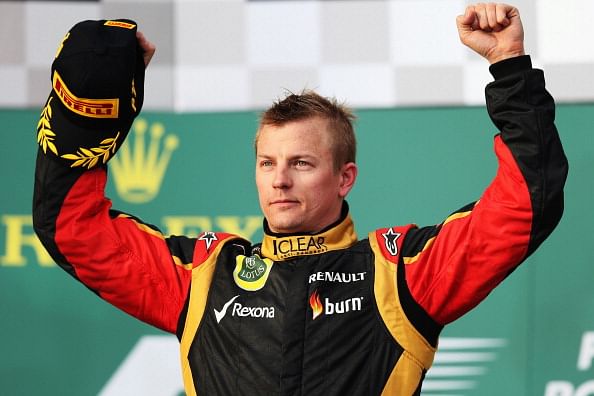 Let's leave the Iceman Kimi Raikkonen alone