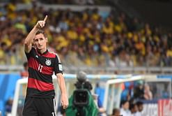 Miroslav Klose becomes the all-time leading goal scorer in World Cup history