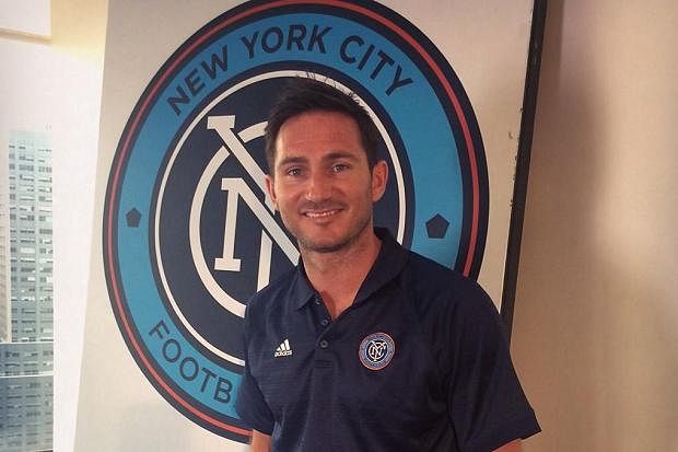 Former Chelsea midfielder Frank Lampard officially joins New York City FC