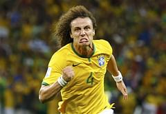 Lucas Leiva hails former Chelsea star David Luiz following stunning Brazil goal against Colombia