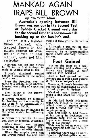 'Mankading' and the Jos Buttler Incident