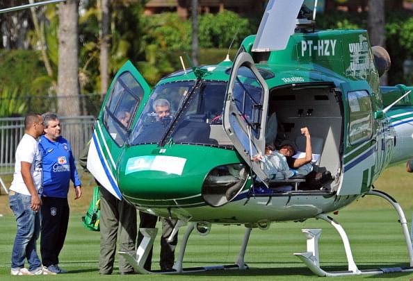 FIFA World Cup 2014: Doctors veto Neymar wanting to play in final