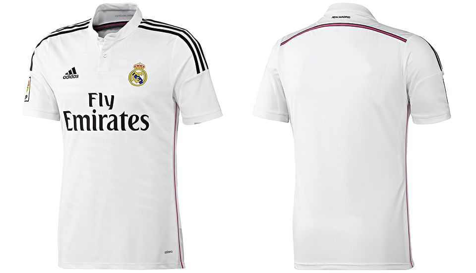 Real Madrid 2014-15 official kit now available in India