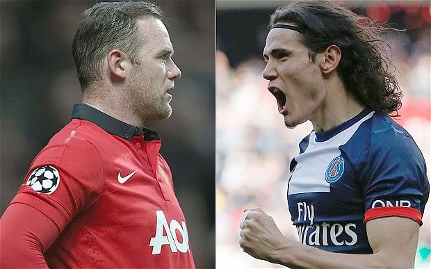 Rumour: Manchester United propose sensational swap deal of Wayne Rooney for Edinson Cavani; interest expressed in Fiorentina's Juan Cuadrado also