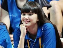 Teen Kazakh volleyball player wants fans to focus on her game, not looks