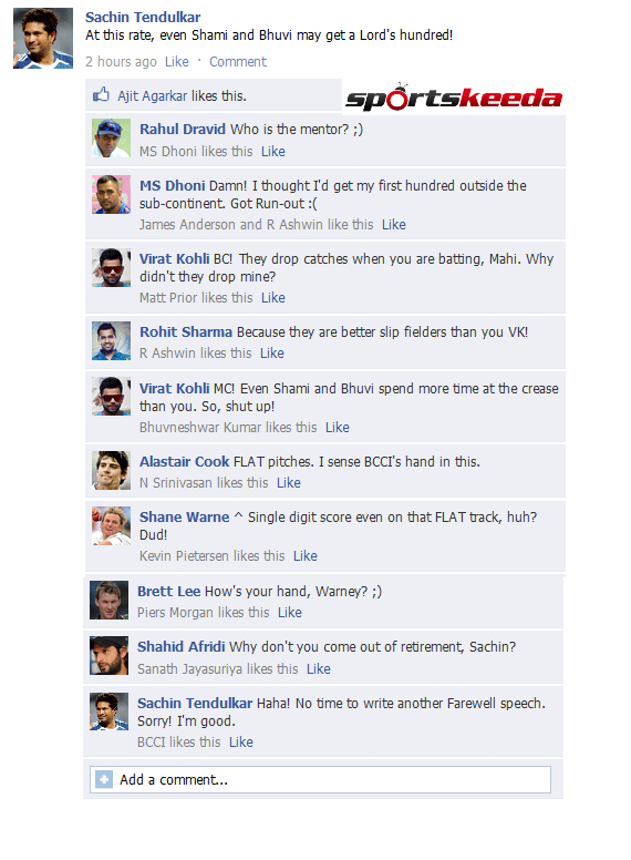 FB Wall: Sachin Tendulkar tempted to make a comeback after watching Bhuvneshwar Kumar and Mohammed Shami