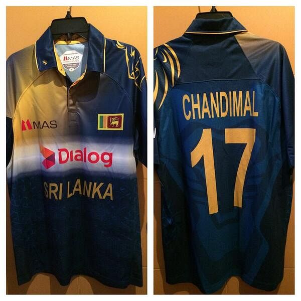 Sri Lanka unveil new jersey for limited overs cricket