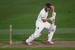 Jonathan Trott scores his first hundred after taking a break from cricket