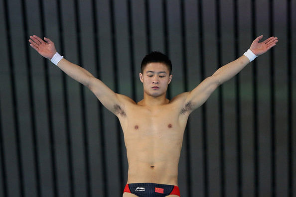 Diving World Cup: Yang Jian wins gold; Qui Bo settles for silver