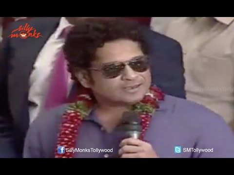 Video: Sachin Tendulkar greets crowd in Telugu