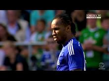 VIDEO: Didier Drogba's comeback match vs Werder Bremen