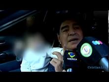 Video: Diego Maradona slaps journalist at event in Argentina