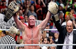 Brock Lesnar challenges John Cena for a rematch, says he is not carrying two titles