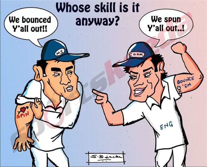Comic: England vs India - Whose strength is it anyway?