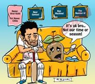 Comic: England v India - Virat Kohli out of form