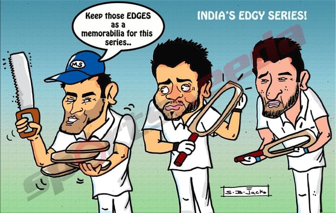 Comic: India's edgy series in England