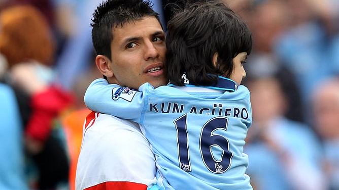 Like father, like son: Benjamin Aguero has all the talent to become Argentina's next big football star