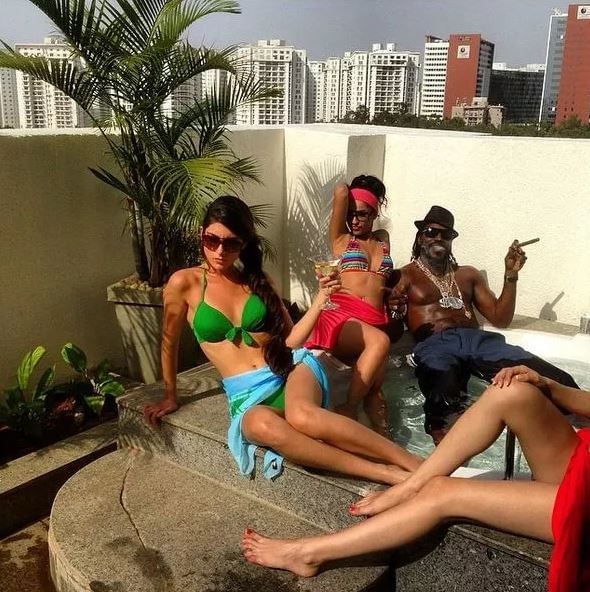 Women, booze and luxury - the life of Chris Gayle on Instagram