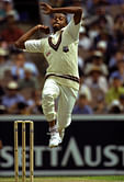 Best bowling performances of Courtney Walsh