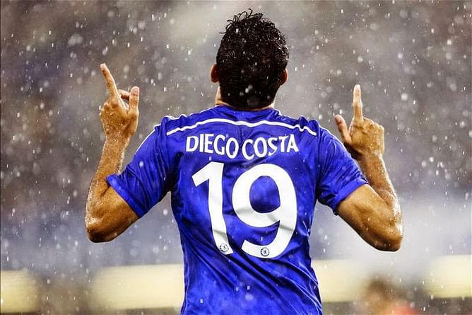 Diego Costa: What a striker and what a pre-season he has had for Chelsea!