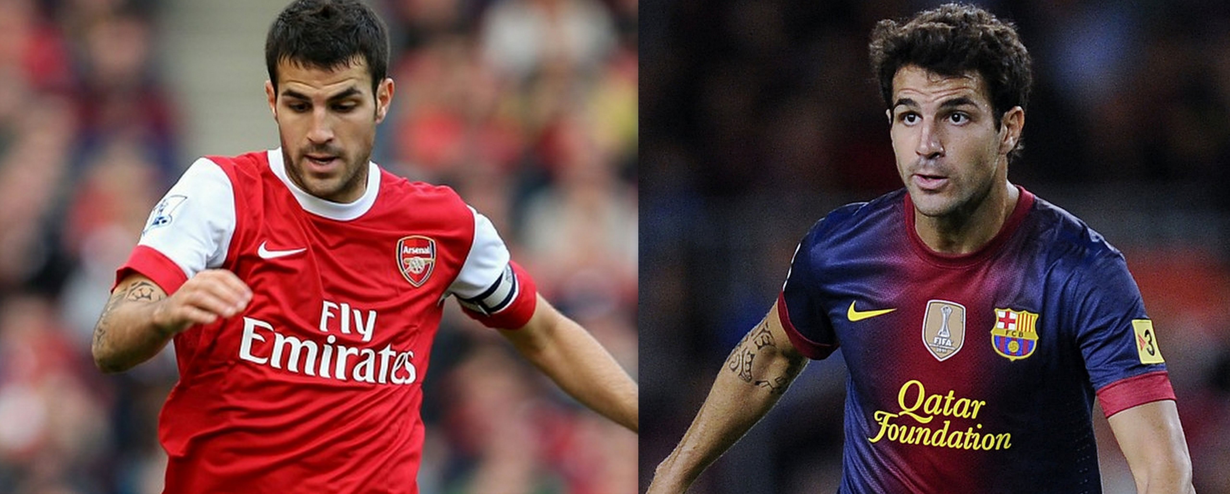 Eight Arsenal players who signed for Barcelona