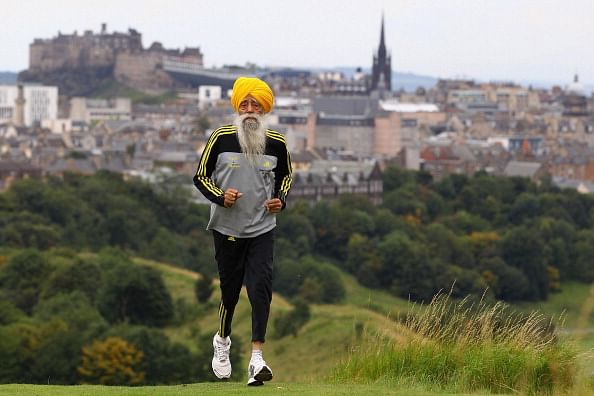 Fauja Singh urges people to join peace marathon in Britain