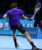 US Open 2014: Federer's trick shot hits opponent in the back, gives everyone a good laugh