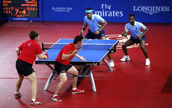 Commonwealth Games 2014: Achanta Sharath Kamal and Anthony Amalraj bag silver in men's doubles