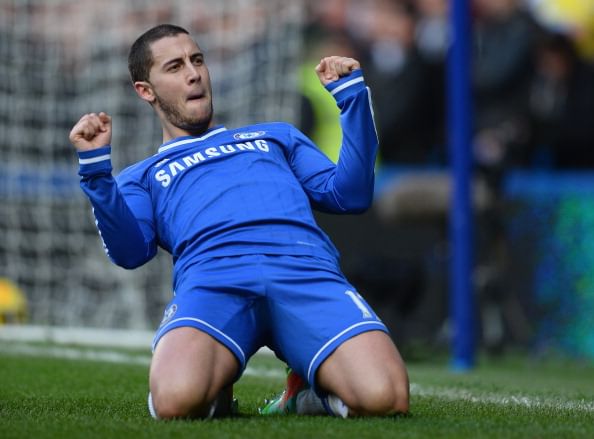 Eden Hazard says he wants to win trophies as he is back training with Chelsea