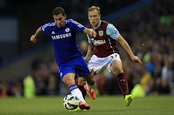 Chelsea's Eden Hazard is unveiled as the FIFA 15 UK cover star
