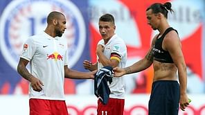 Zlatan Ibrahimovic settles dispute between opponents over who gets his shirt
