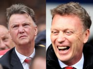Louis van Gaal David Moyes