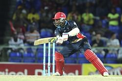 Marlon Samuels scores fastest century in CPL history, but Antigua Hawkbills lose against rampaging Guyana Amazon Warriors
