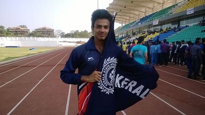 Maymon Poulose sets new 110m hurdles national record