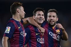 Highlights: Barcelona beat Elche 3-0 with Lionel Messi scoring a brace, black cat invades pitch