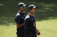 Nathan Lyon and Glenn Maxwell