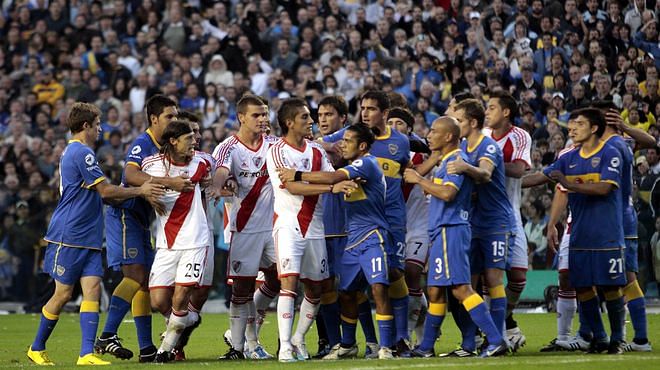 Superclasico! River Plate held to 1-1 draw by Boca Juniors, Video, Watch  TV Show