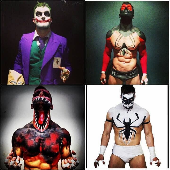 Finn Balor used to dress as supervillains all the time back in his Prince D...