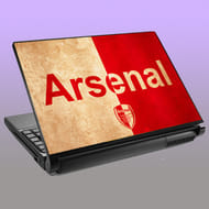 Arsenal laptop skin